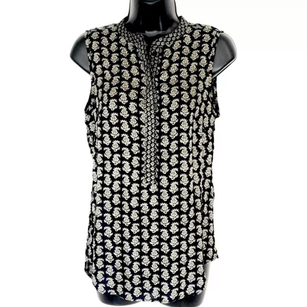 Anthropologie Blouse XS Noa Noa sleeveless top paisley
